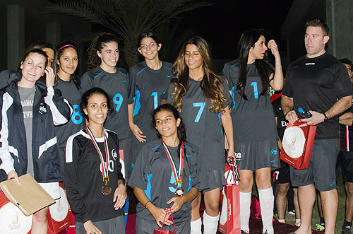 Ask and ges crowned champions of the 3rd annual high school football tournament at auk
