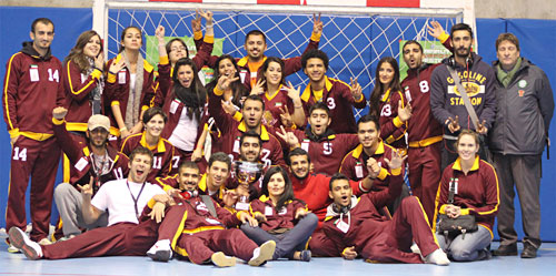 Auk participates in beirut unisports festival