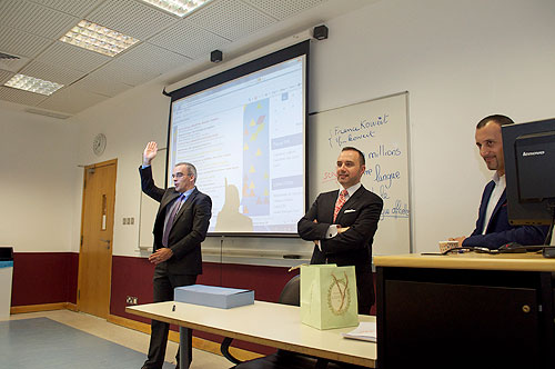 French ambassador visits auk to celebrate la francophonie international week