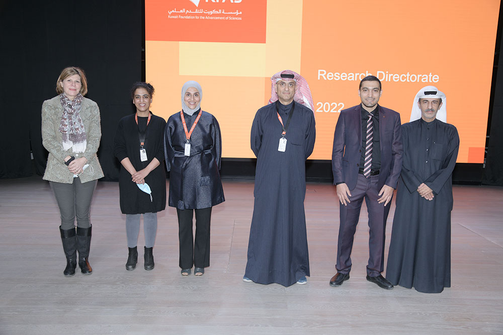 AUK’s Office of Research and Grants Hosts KFAS Team