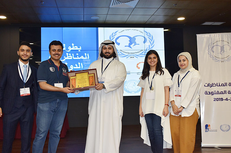 Aukmun collaborates with arabic debate club and national team for debate in international open debate championship
