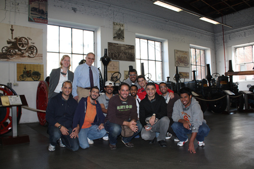 Auk finance students visit europe