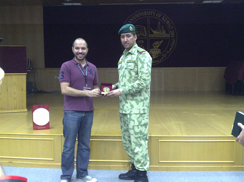 Kuwait national guard presents at auk