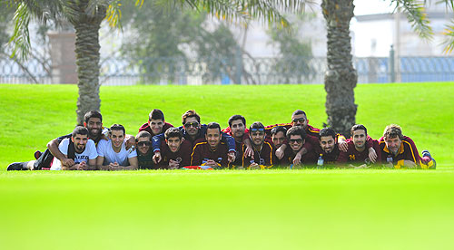 Auk teams in abu dhabi international sports league