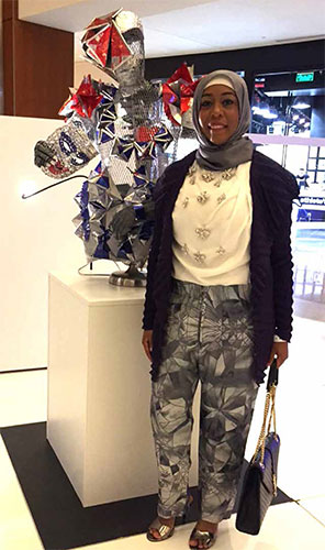 AUK Art Students Display their Work at Red Bull's Art of Can Exhibition