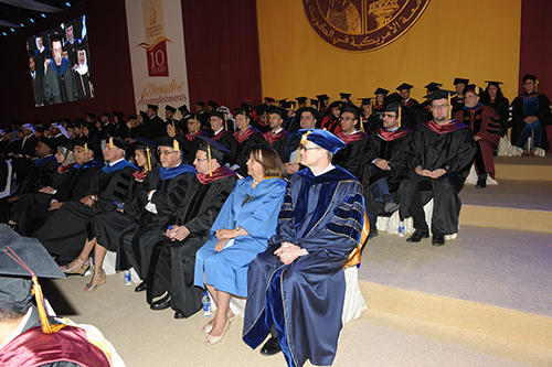 The american university of kuwait auk graduates its 9th class