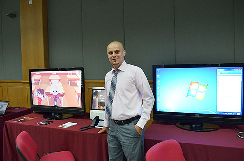 It exhibition demonstrates new technologies at auk