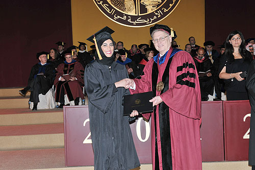 American university of kuwait graduation ceremony 2012