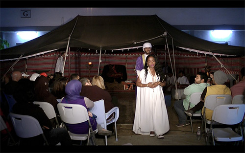 The drama program at auk presents arabian nights