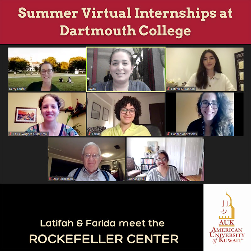 Auk in collaboration with dartmouth college introduce virtual international internships