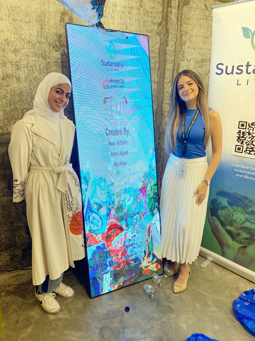 Championing sustainability through art auk students participate in waste to wonder exhibition
