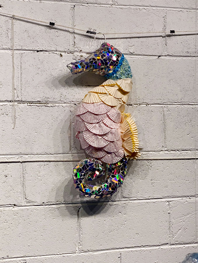 Championing Sustainability Through Art: AUK Students Participate in "Waste to Wonder" Exhibition