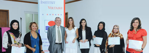French embassy honors auk students