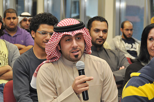 Layla al-othman discusses the novel and story in kuwait at auk