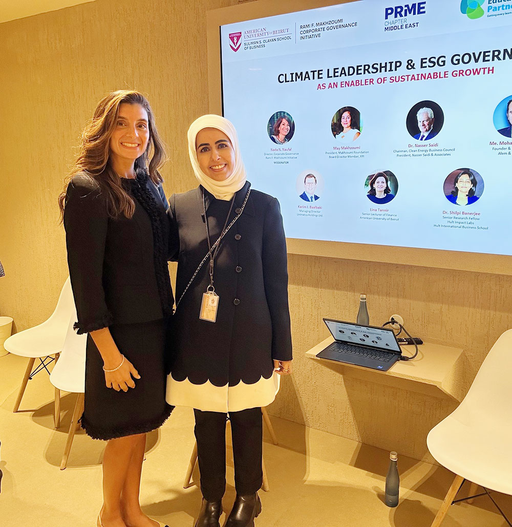 AUK's Faculty and Staff Lead Climate Action at COP 28