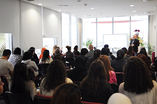 Auk hosts a talk on entrepreneurship and innovation