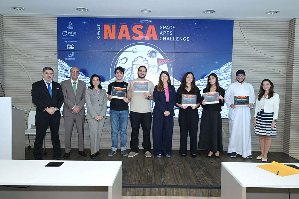 Celebrating Innovation: AUK Hosts NASA Space Apps Challenge Winners' Ceremony