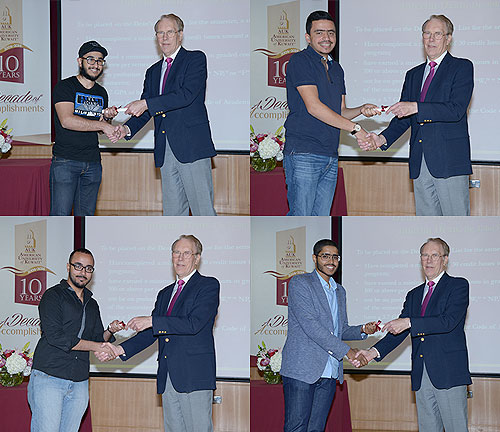 Auk celebrates academic achievements of its top students
