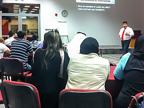 AUK Career Services and Wellness Center Holds Professional Skills Workshop for Students