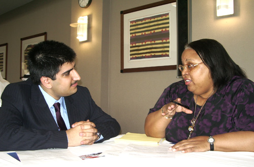 Us embassy hosts auk business students