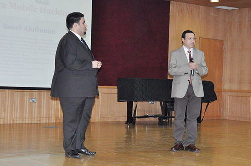 RISE Center at the American University of Kuwait Holds Lecture Entitled, "Live Mobile Hacking: Malware Attacks and Data Protection"