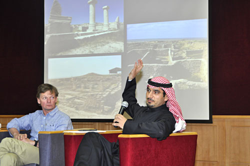 The center for gulf studies at auk and the arabana project co-host a panel discussion about subbiya