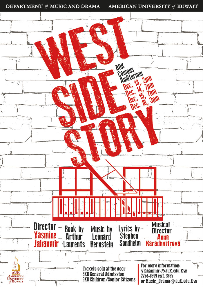 AUK Students and Faculty To Stage West Side Story Next Week