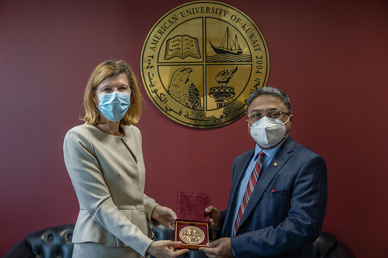 Indian Ambassador Visits AUK