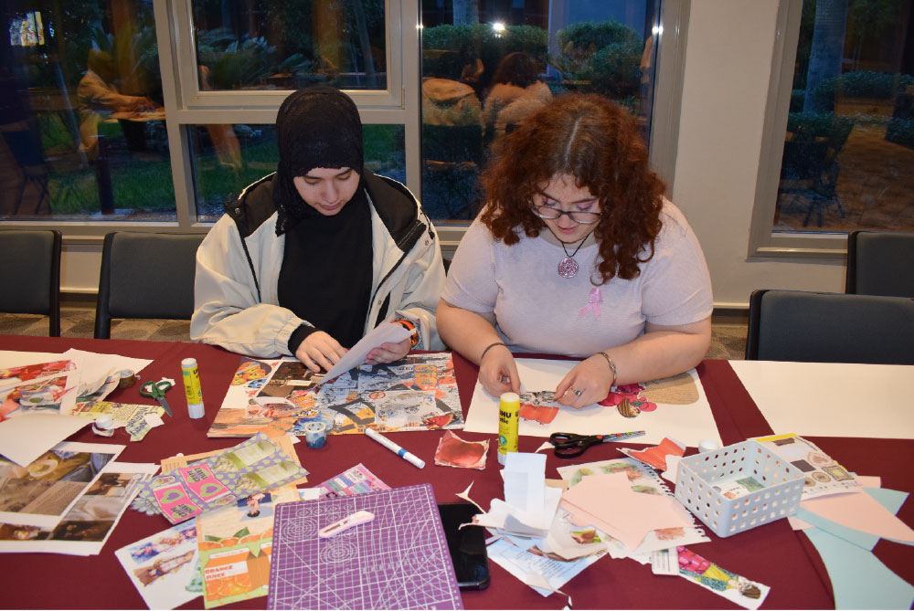 AUK Celebrates Women’s Entrepreneurship Week with Creative Collage Workshop