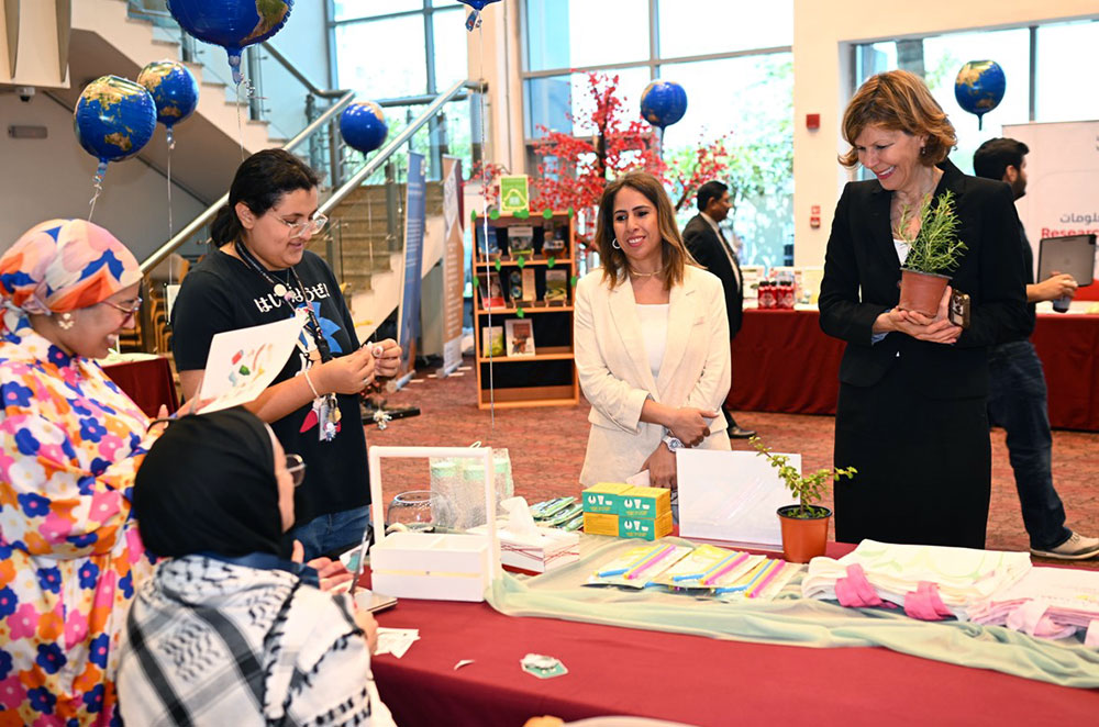 Sustainability spotlight auk librarys earth day open house