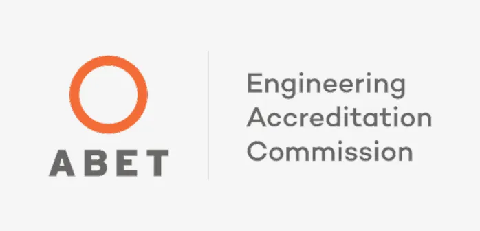 Logo for Engineering accreditation commission (ABET)