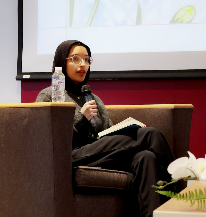 Auk library hosts engaging book talk with sigma tau delta