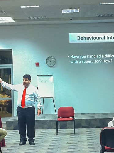 Auk career services and wellness center holds professional skills workshop for students