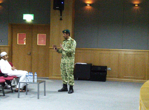 Kuwait national guard presents at auk