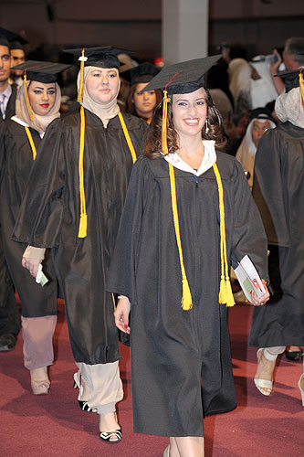 American university of kuwait graduation ceremony 2012