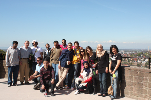 Auk finance students visit europe