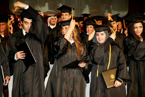 American university of kuwait graduation ceremony 2011