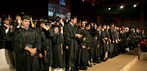 American university of kuwait graduation ceremony 2010