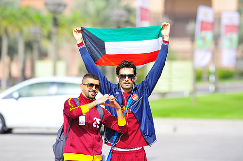 Auk teams in abu dhabi international sports league