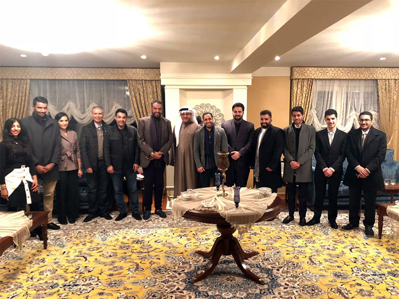 AUK Students Represent Kuwait and AUK at the Diwaniya Project in the Netherlands