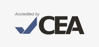 Logo for Commission on English Lanuguage Program accreditation(CEA)