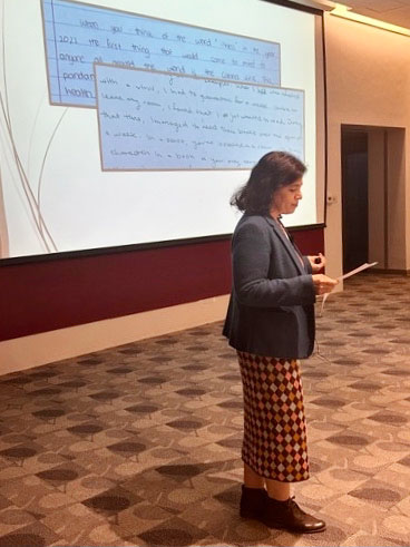 Auk hosts seventh talk of faculty speaker series