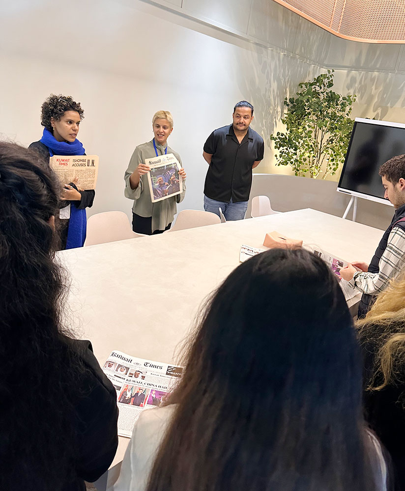 Diving into the Heart of Journalism: AUK Students Visit Kuwait Times for Career Insights