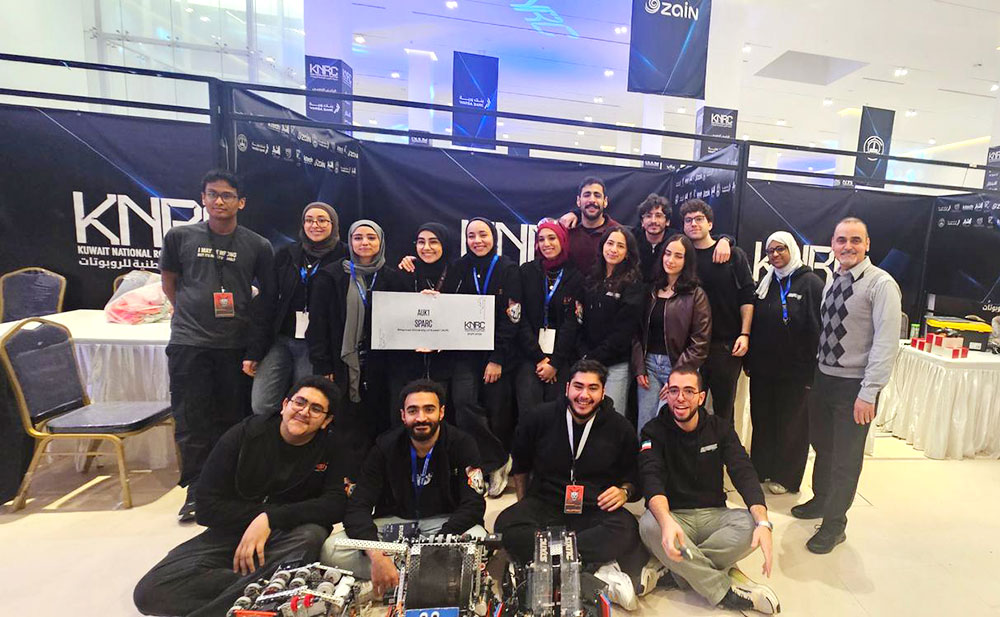 AUK Students Win Best Sportsmanship Award and Reach The Finals at Kuwait National Robotics Competition 2026