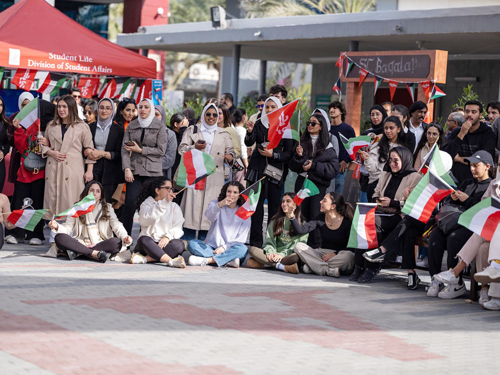 AUK Commemorates Kuwait’s National and Liberation Days with Activities