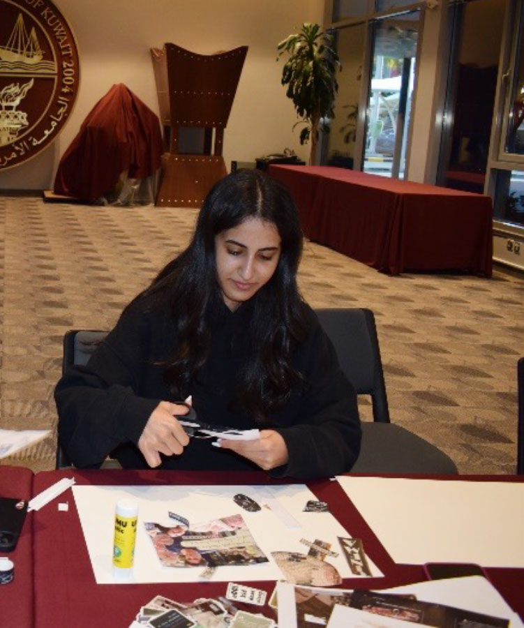 AUK Celebrates Women’s Entrepreneurship Week with Creative Collage Workshop