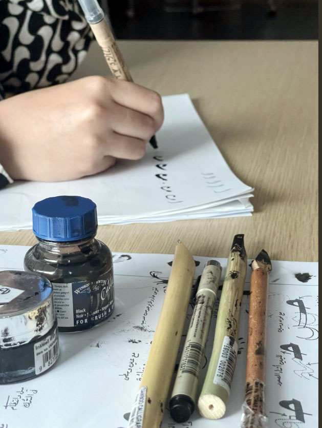 From theory to practice hands-on calligraphy with renowned artists at auk