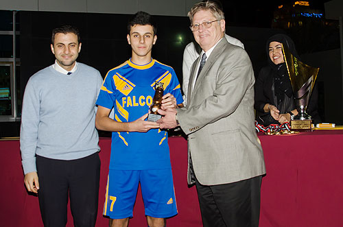 Ask and ges crowned champions of the 3rd annual high school football tournament at auk