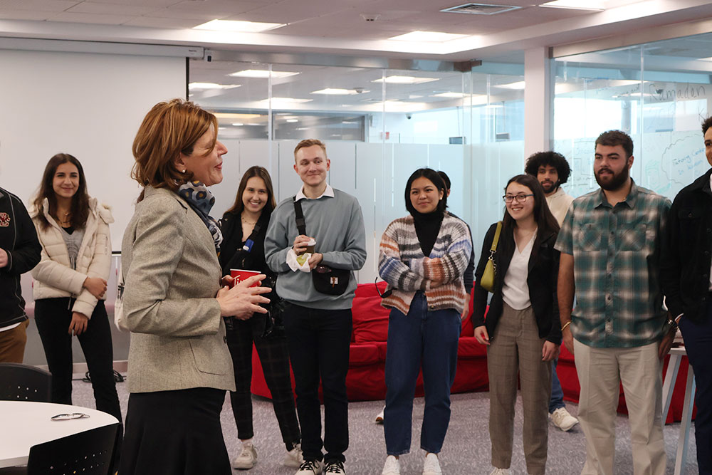 Auk welcomes gabelli presidential scholars from boston college