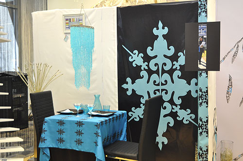 The arts  graphic design program organizes the fall 2011 senior capstone graphic design exhibition